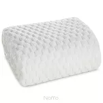 Koc 130x160 CINDY 6 biały puszysty w drobny wzór Design 91 - 5