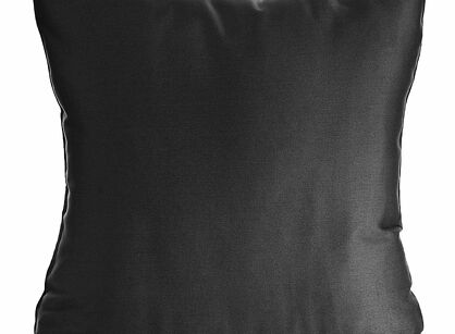 Poszewka satynowa jednokolorowa 40x40 NOVA 1 czarna