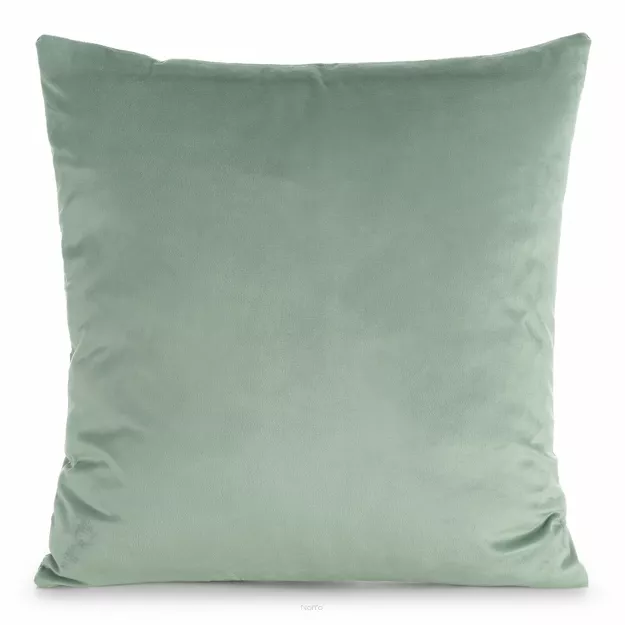 Poszewka welwetowa 45x45 GAJA 1 jednokolorowa ciemna mięta