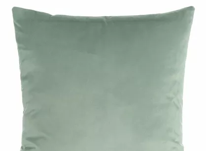 Poszewka welwetowa 45x45 GAJA 1 jednokolorowa ciemna mięta