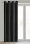 Zasłona na przelotkach 135x250 PARISA zaciemniająca czarna jednokolorowa Design 91 - 8