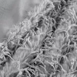 Koc futrzany 130x270 ADORE srebrny - 2