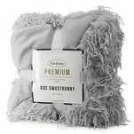 Koc futrzany 130x270 ADORE srebrny - 6