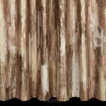 Zasłona na taśmie 140x270 ELLA welwetowa ceglana z metalicznym nadrukiem - 7