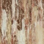 Zasłona na taśmie 140x270 ELLA welwetowa ceglana z metalicznym nadrukiem - 2