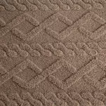 Koc 150x200 WARKOCZ beżowy z ozdobnym plecionym warkoczem Design 91 - 6