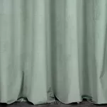 Zasłona na przelotkach 140x250 MELANIE welwetowa jasna mięta o aksamitnej strukturze - 6