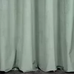 Zasłona na przelotkach 140x250 MELANIE welwetowa jasna mięta o aksamitnej strukturze - 7