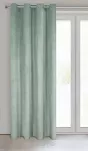 Zasłona na przelotkach 140x250 MELANIE welwetowa jasna mięta o aksamitnej strukturze - 5