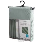Zasłona na przelotkach 140x250 MELANIE welwetowa jasna mięta o aksamitnej strukturze - 8