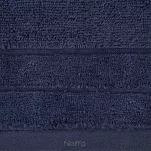 Ręcznik bawełniany 50x90 DAMLA granatowy gładki z subtelną bordiurą 500 g/m2 - 7