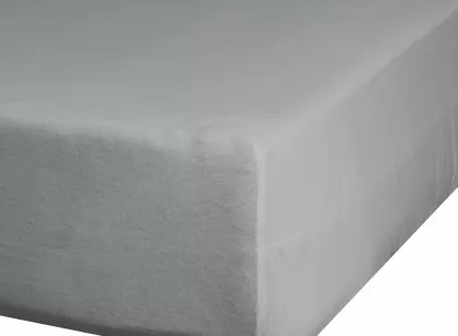 Prześcieradło z bawełny jersey z gumką stalowe 120x200 Design 91