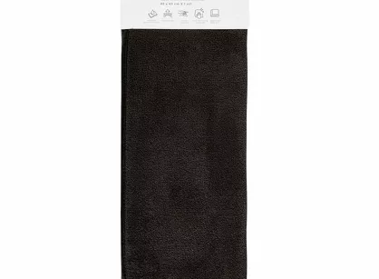 Ściereczka z mikrofibry 40x40 TALA czarna szybkoschnąca puszysta Design 91