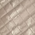 Narzuta welwetowa 200x220 LUIZ 6 beżowa pikowana ze złotym przecieranym wzorem efekt 3D Design 91 - 4