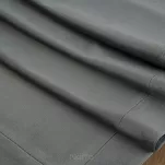 Serwetka welwetowa 30x40 MELINDA stalowa wykończona mankietem 4 szt. - 5