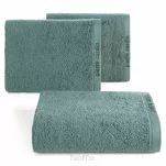 Ręcznik 30x50 EVI Pierre Cardin ciemna mięta zdobiony bordiurą w kolorze ręcznika z logo marki - 4