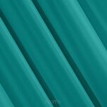 Zasłona na przelotkach 140x250 RITA jednokolorowa turkusowa z miękkiej tkaniny - 6