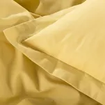 Poszewka bawełniana NOVAC musztardowa 70x90 z 5 cm zakładką - 3
