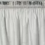 Zasłona na taśmie 140x270 ESTER welwetowa srebrna z przecieranym wzorem - 9