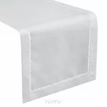 Bieżnik 40x180 EMILY biały z mereżką i ozdobną listwą zapakowany w pudełko - 6