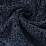 Ręcznik 30x50 EVI Pierre Cardin granatowy zdobiony bordiurą w kolorze ręcznika z logo marki 430 g/m2 - 3