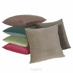 Poszewka welwetowa 45x45 KRISTI jednokolorowa ciemna mięta - 2