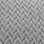 Koc 200x220 CINDY 3 srebrny puszysty w jodełkę Design 91 - 6