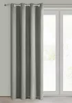Zasłona na przelotkach 135x250 PARISA zaciemniająca srebrna jednokolorowa Design 91 - 8