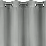 Zasłona na przelotkach 135x250 PARISA zaciemniająca srebrna jednokolorowa Design 91 - 5