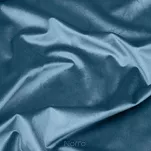 Zasłona gotowa na taśmie 140x270 SIBEL welwetowa Pierre Cardin niebieska jednokolorowa  - 3
