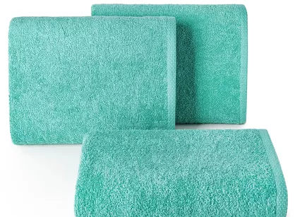 Ręcznik bawełniany 50x90 GŁADKI 1 jednokolorowy ciemna mięta