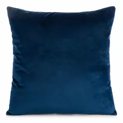 Poszewka welwetowa 45x45 GAJA 1 jednokolorowa granatowa