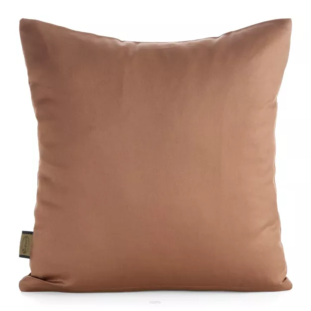 Poszewka satynowa jednokolorowa 40x40 NOVA 1 ceglana