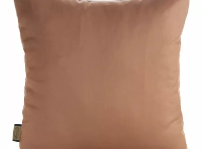 Poszewka satynowa jednokolorowa 40x40 NOVA 1 ceglana