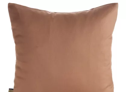 Poszewka satynowa jednokolorowa 40x40 NOVA 1 ceglana