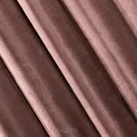 Zasłona gotowa na taśmie 140x270 VILLA welwetowa ciemny róż jednokolorowa o aksamitnej strukturze - 7