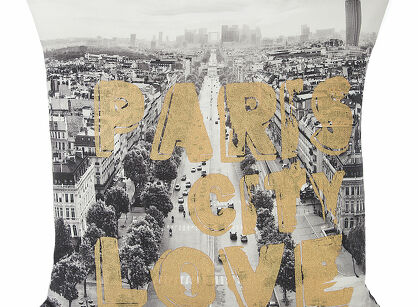 Poszewka 40x40 PARIS 8 z nadrukiem w stylu city