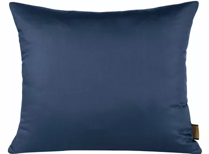 Poszewka satynowa jednokolorowa 50x70 NOVA 1 granatowa