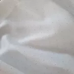 Bieżnik elegancki 40x140 ELLEN biały w drobne kropeczki z ozdobną listwą połyskujący srebrną nicią - 11