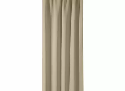 Zasłona na taśmie 135x270 PARISA zaciemniająca beżowa jednokolorowa Design 91