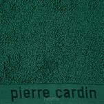 Ręcznik 70x140 EVI Pierre Cardin ciemna zieleń zdobiony bordiurą w kolorze ręcznika z logo marki - 3