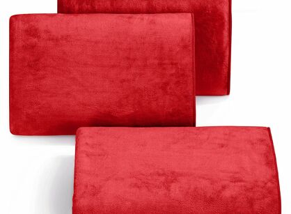 Ręcznik 30x30 AMY szybkoschnący czerwony z mikrofibry