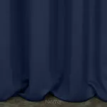 Zasłona na przelotkach 135x270 LOGAN zaciemniająca grafitowa jednokolorowa z półmatowej tkaniny - 6