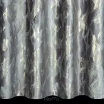 Zasłona na przelotkach 140x250 MELODY welwetowa stalowa z metalicznym nadrukiem efekt 3D - 7