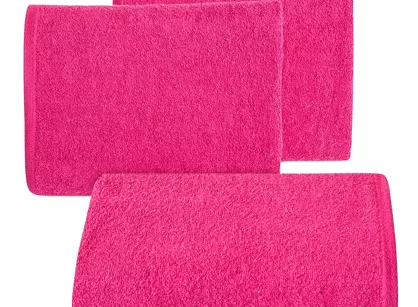 Ręcznik bawełniany 70x140 GŁADKI 1 jednokolorowy amarantowy