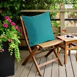 Poszewka jednokolorowa 45x45 GARDEN 4 biała na taras wodoodporna - 3