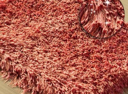 Dywanik dekoracyjny 60x90 CELIA koralowy