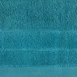 Ręcznik bawełniany 70x140 DAMLA jasny turkus gładki z subtelną bordiurą - 3