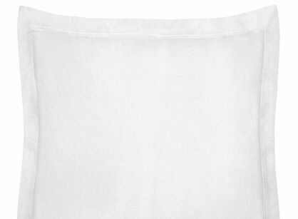 Poszewka bawełniana 70x80 NOVAC biała z ozdobną kantą Nova Colour