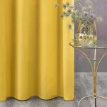 Zasłona gotowa na taśmie 140x270 ROSA welwetowa musztardowa Design 91 - 5